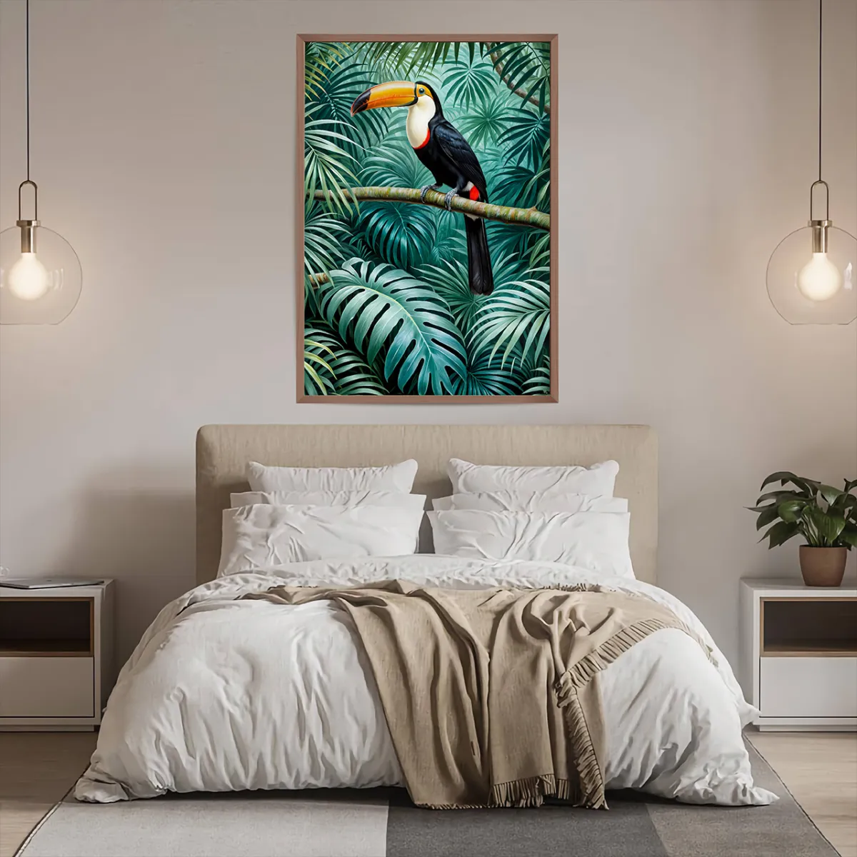 exotic wildlife decor