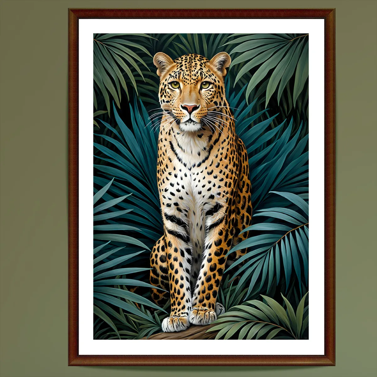 Premium wildlife wall art inspired by tropical forests