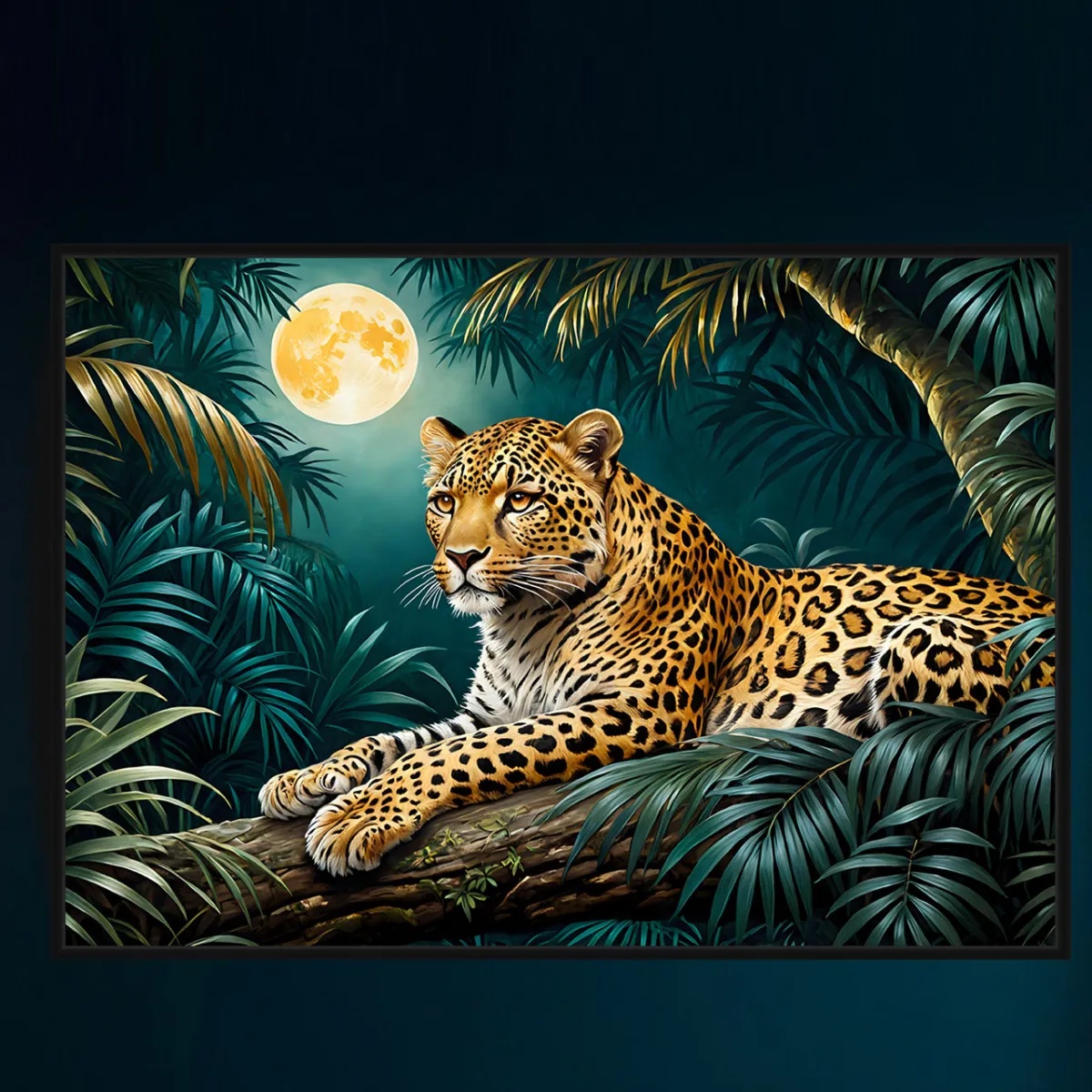 leopard wall art