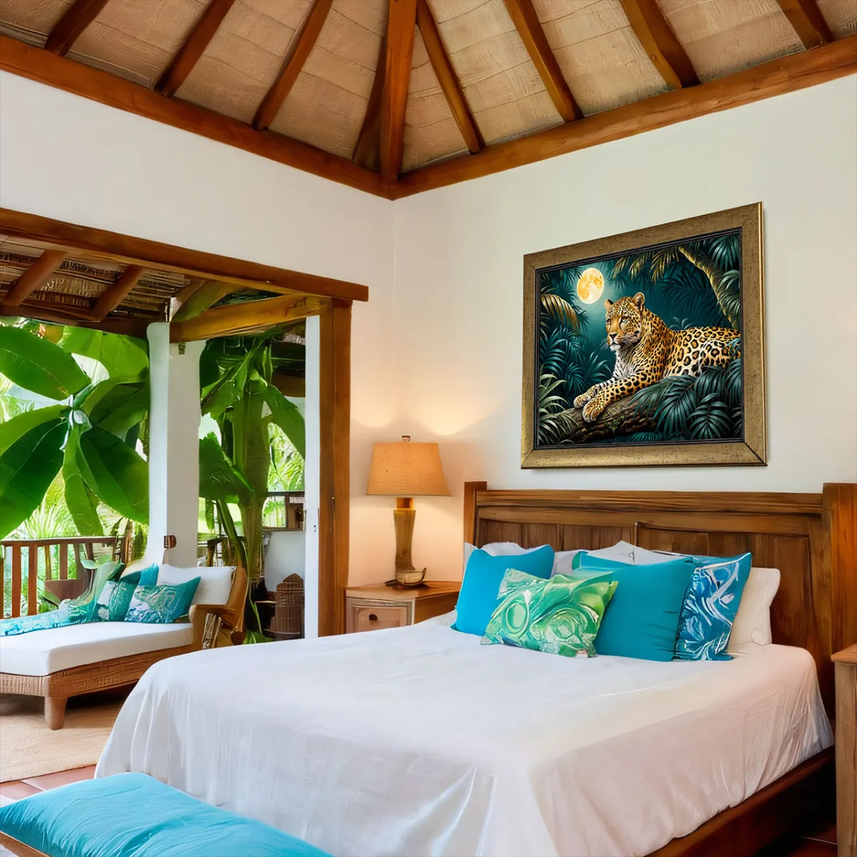 tropical wall art
