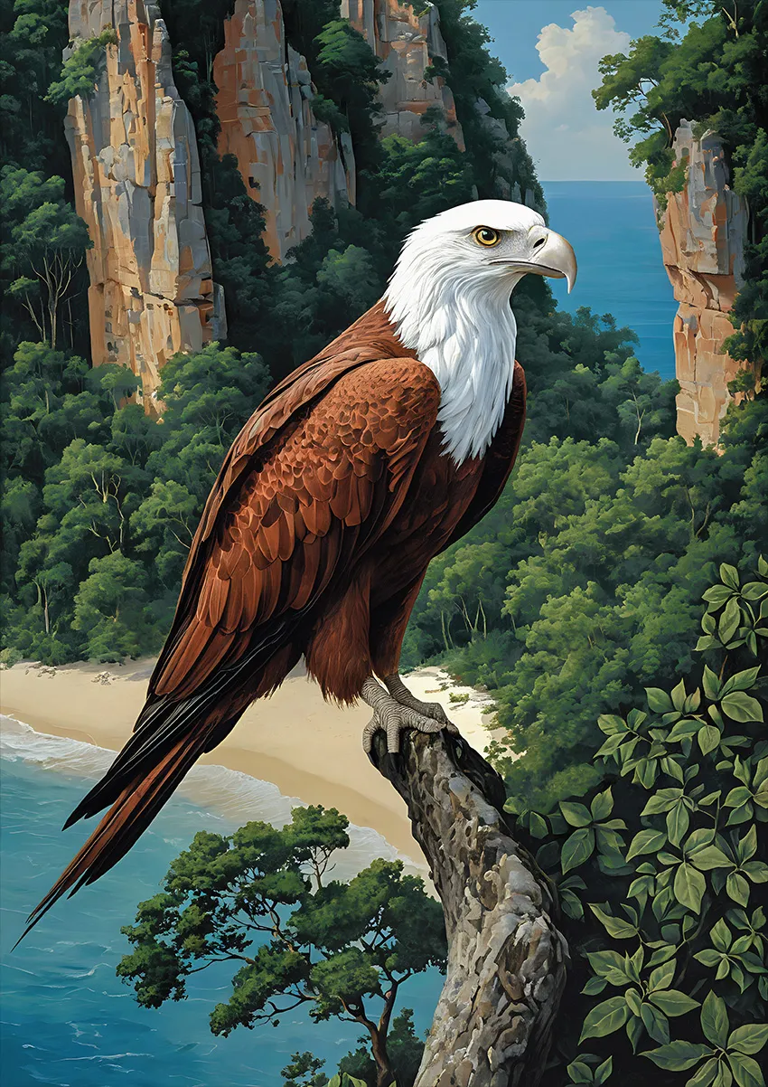 Luxury hotel suite featuring the Eyes of the Andaman artwork