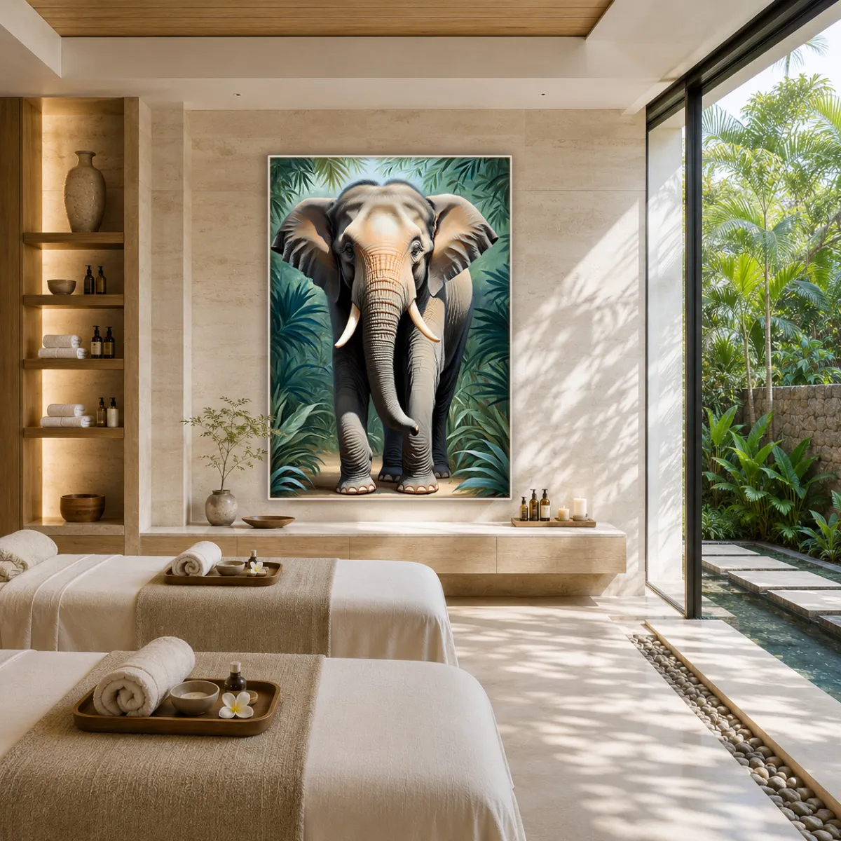 Spa - lobby space design