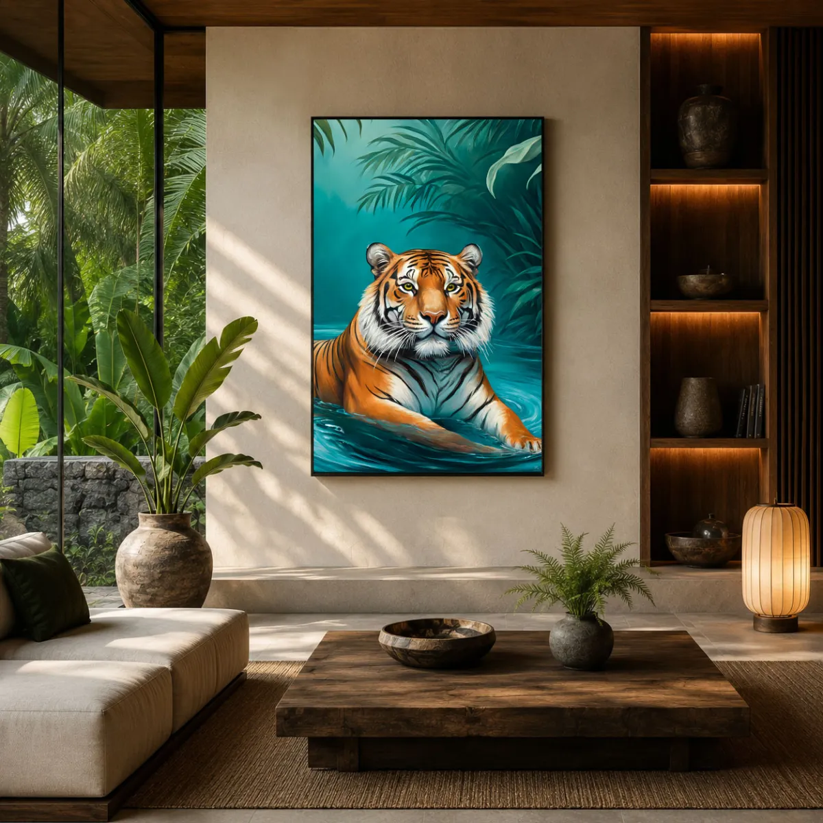 Premium Tiger Wall Art 