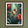 tropical bird illustration