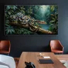 Python Jungle Wall Art