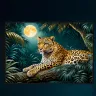 leopard wall art
