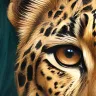 Close-up of The Pause revealing exceptional leopard detail